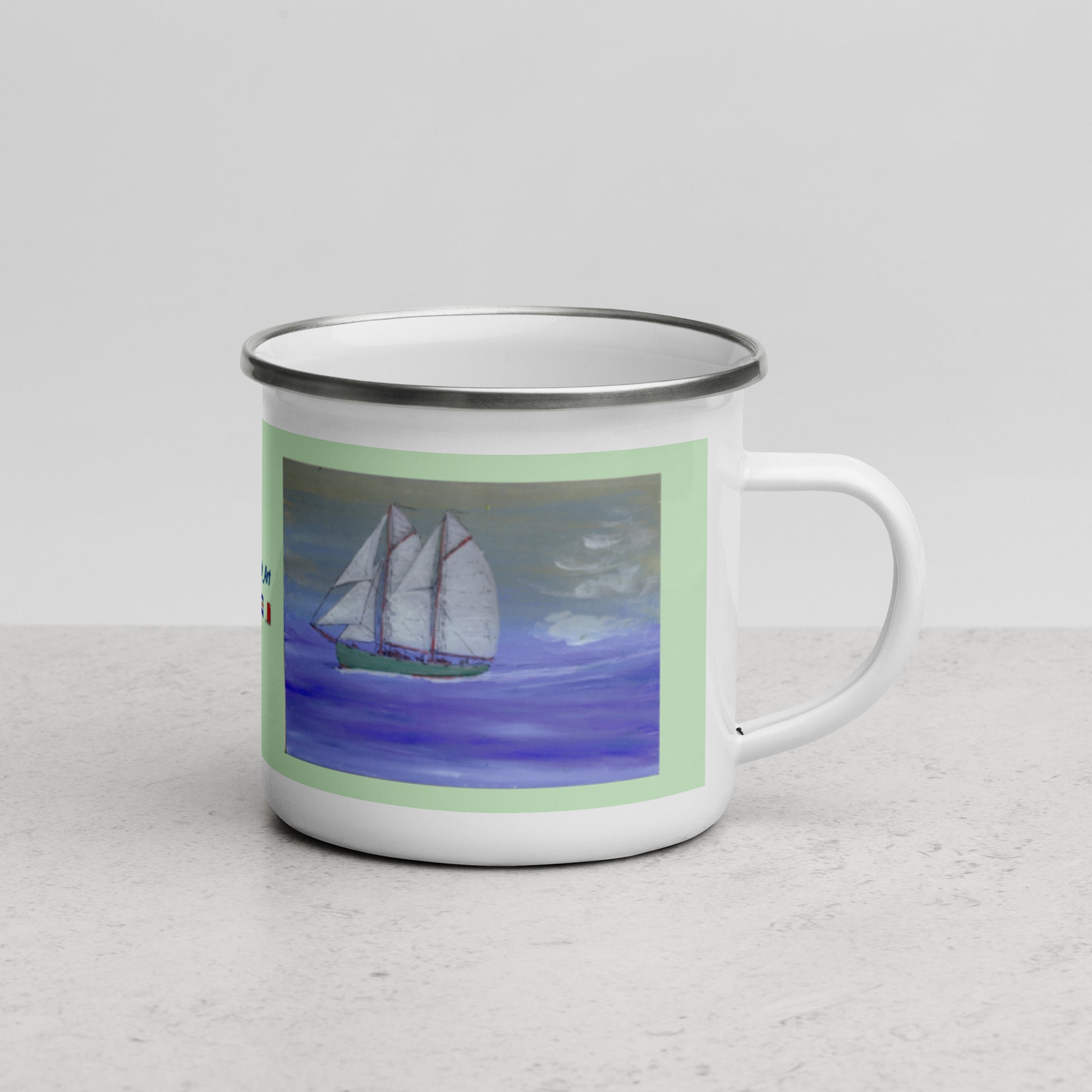 Sail01: Taza esmaltada(149) - Ranch