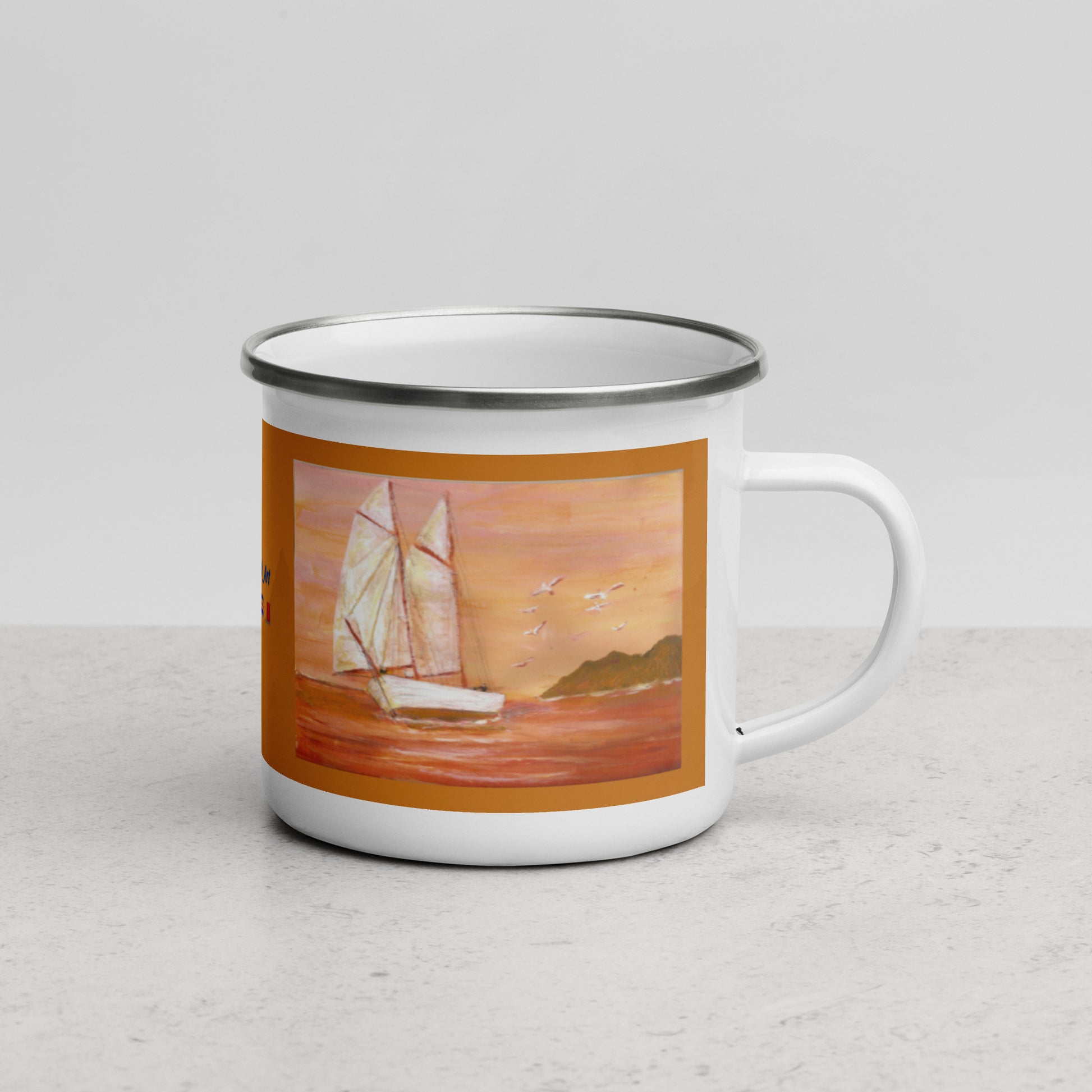 Sail01: Taza esmaltada(151) - Ranch