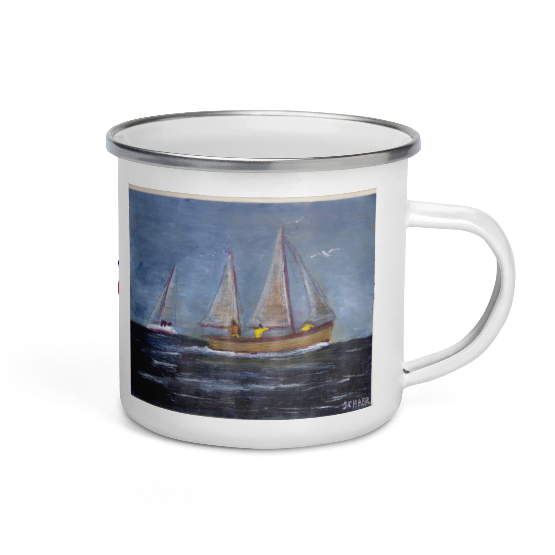 Sail01: Taza esmaltada(152) - Ranch