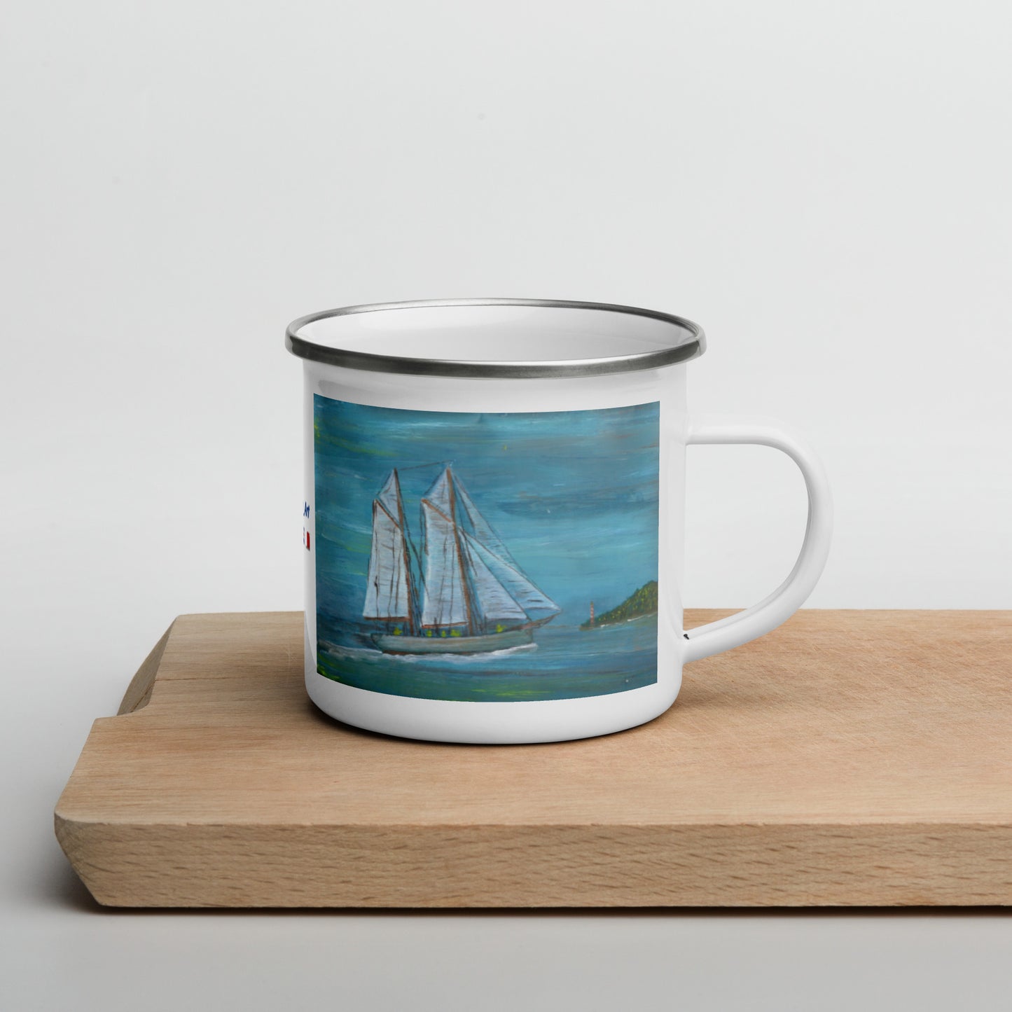 Sail01: Taza esmaltada(155) - Ranch