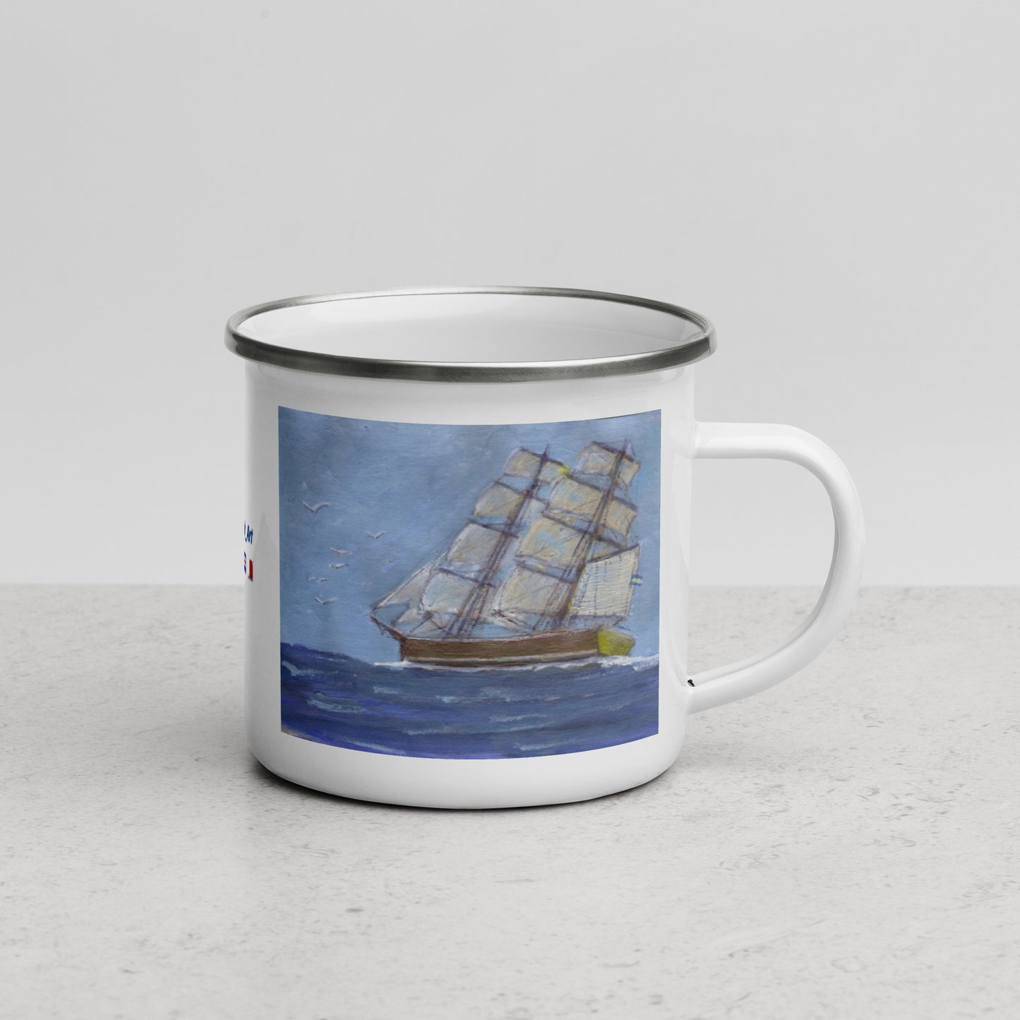 Sail01: Taza esmaltada(164) - Ranch