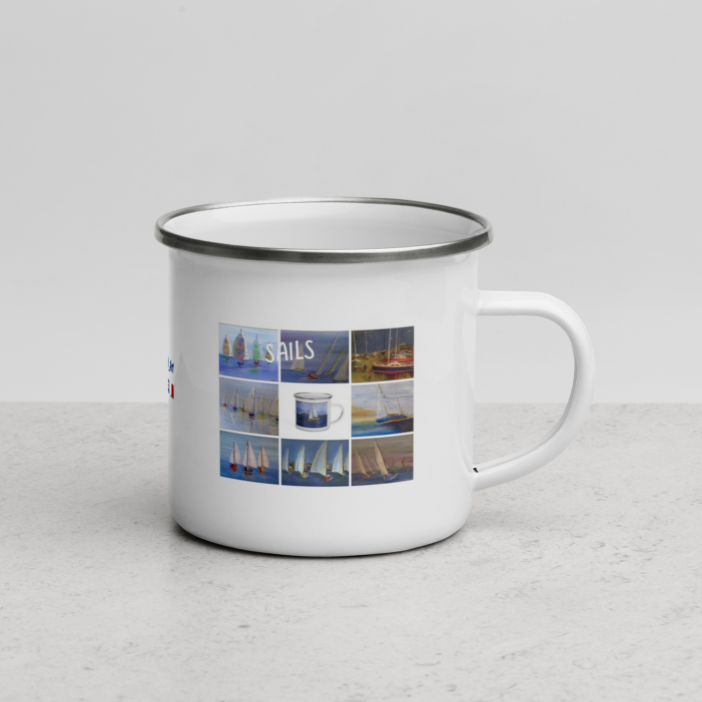 Sail: Taza esmaltada(modelo) - Ranch